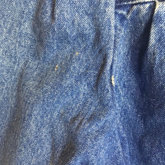 Authentic Vintage Rustic Denim Zip up Jacket - Picture 3 of 6